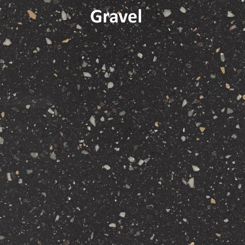 Dupont corian gravel